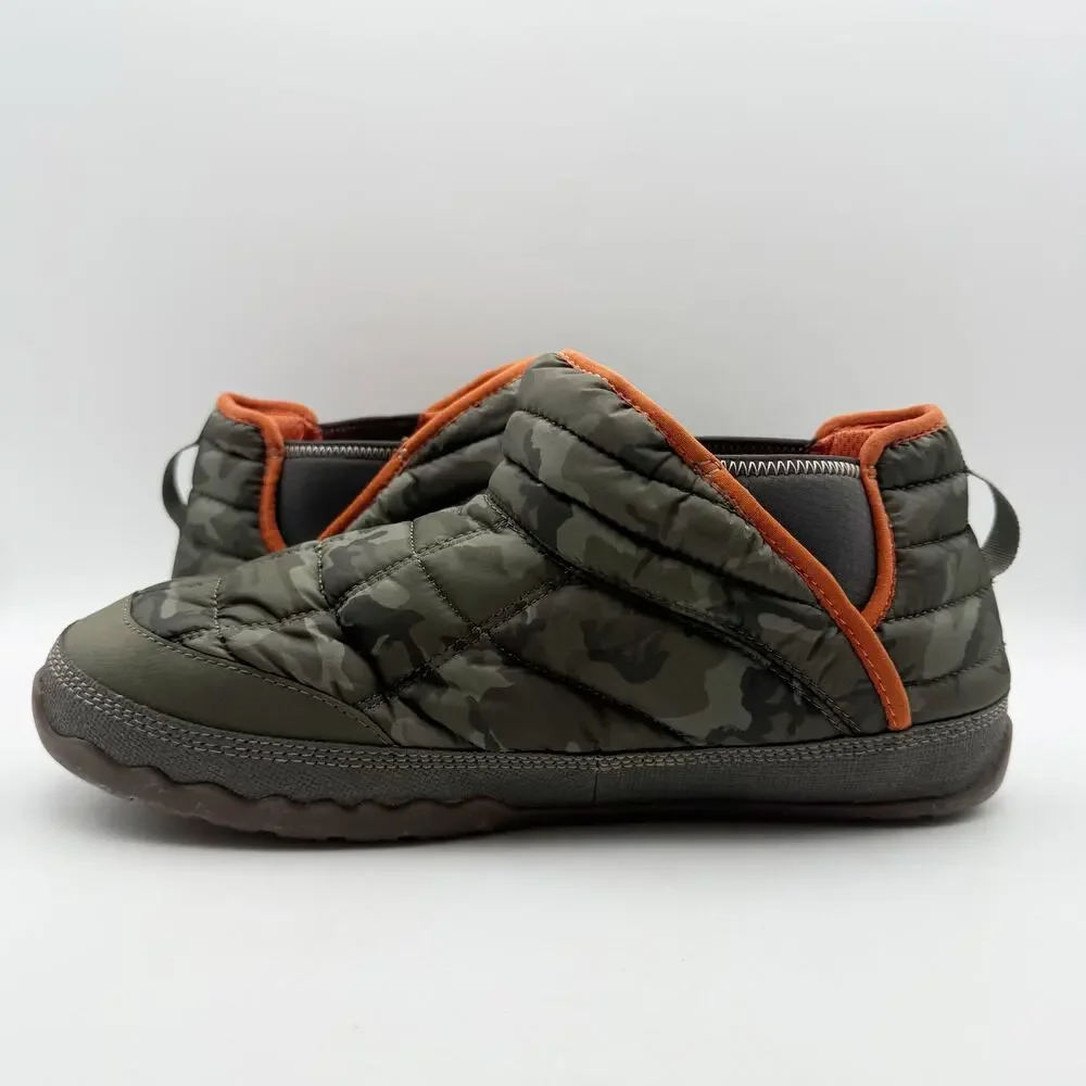 L.L.Bean Mens Mountain Classic Quilted Ankle Boots US 9 M Green Camo NWOB